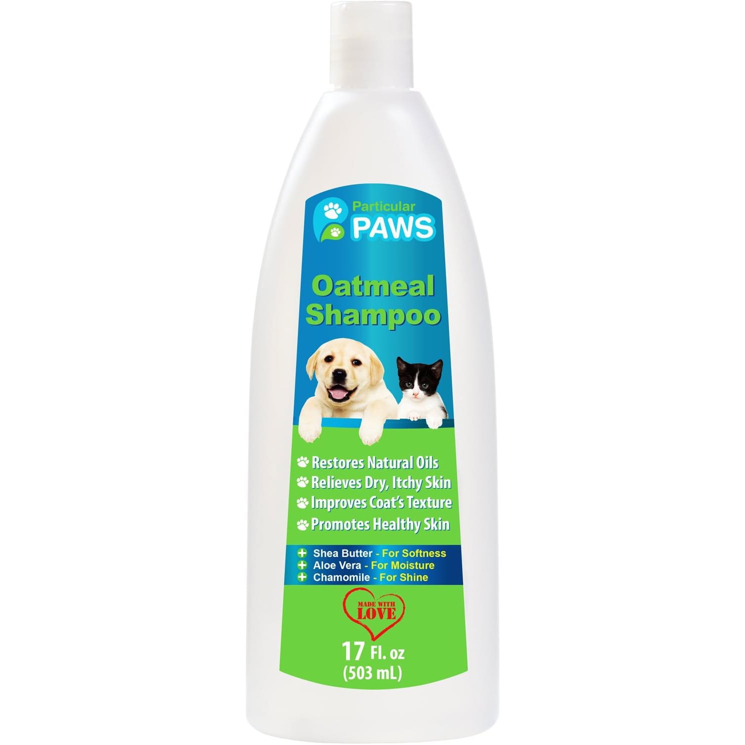 Oatmeal Shampoo for Dogs and Cats with Shea Butter