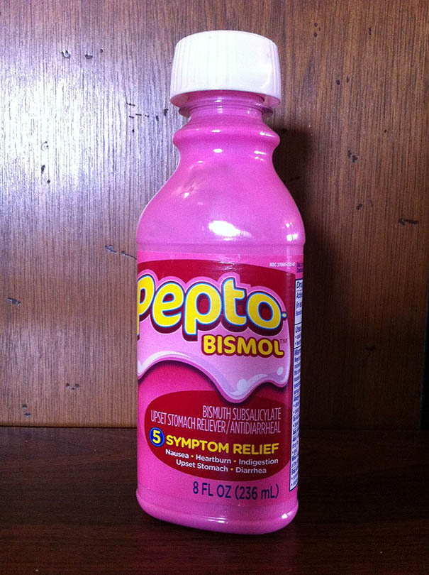 PeptoBismol Bottle
