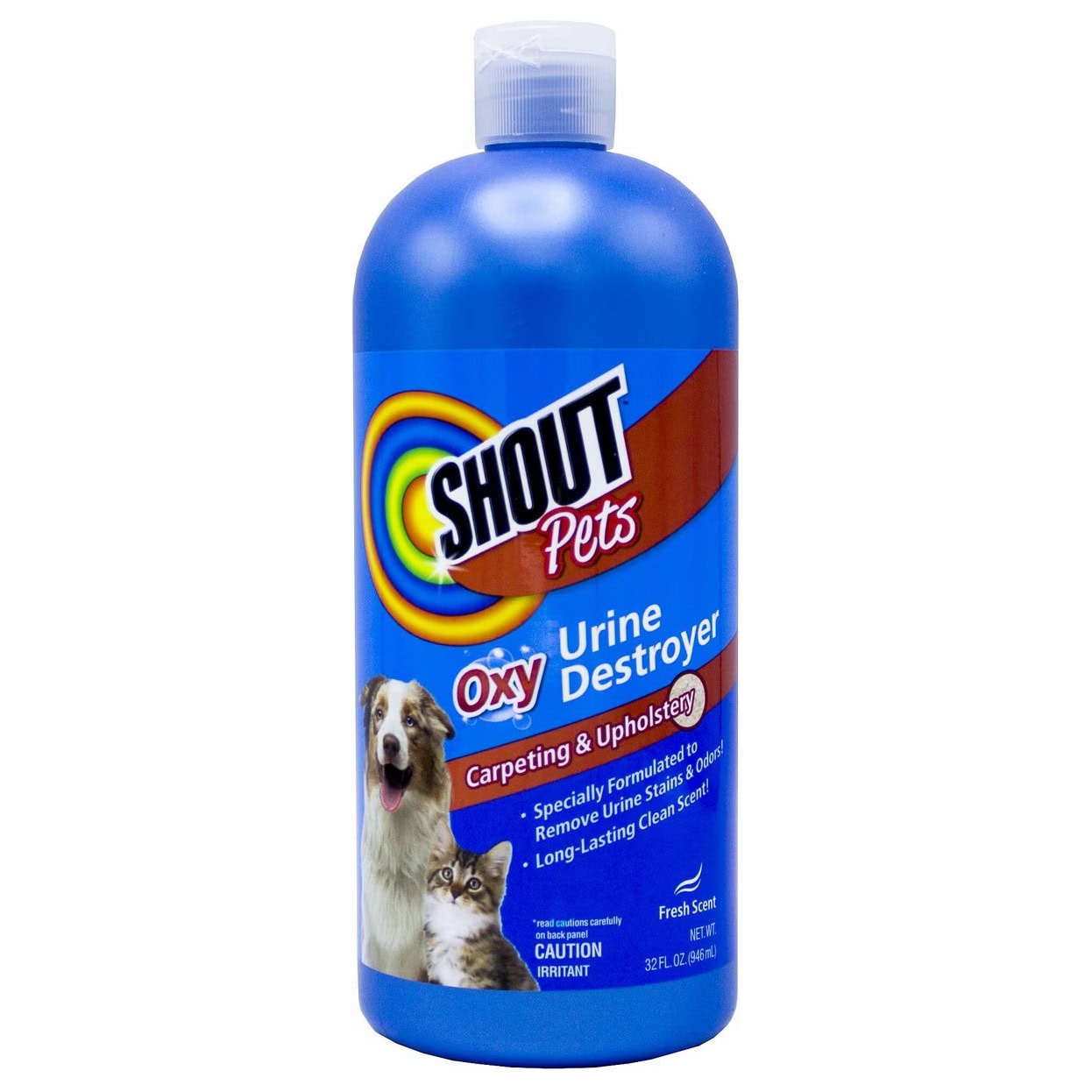 Shout Pets Oxy Urine Destroyer for Carpeting & Upholstery