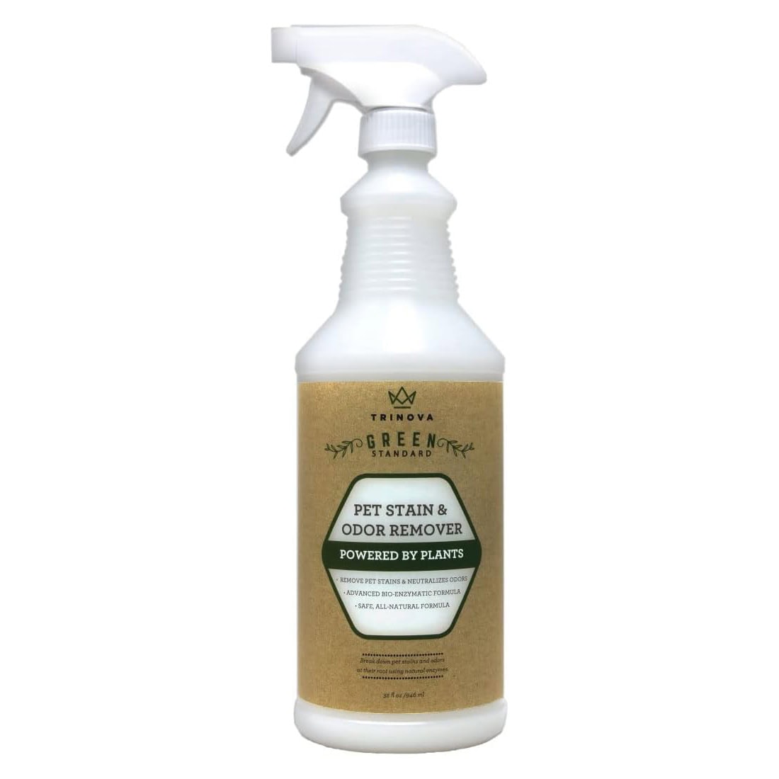 TriNova Natural Pet Stain and Odor Remover Eliminator