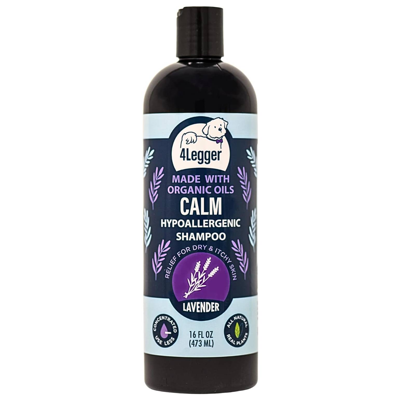 4Legger All Natural Hemp Oil Shampoo for Dogs
