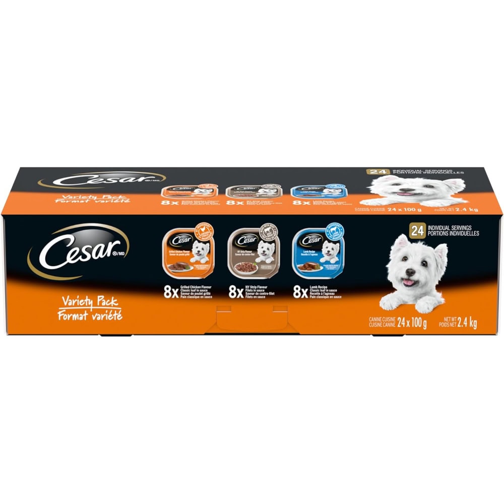 Cesar Classic Loaf in Sauce Variety Pack