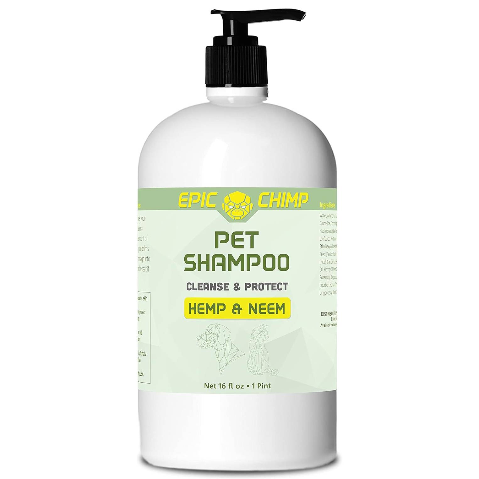 Epic Chimp Hemp & Neem Pet Shampoo & Conditioner