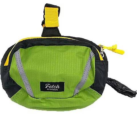 Fetch Pet Products Double Doodie Bag Holder & Treat Pouch