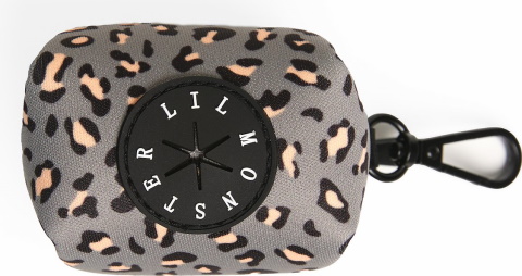Lil Monster Pets Neoprene Dog Poop Bag Holder