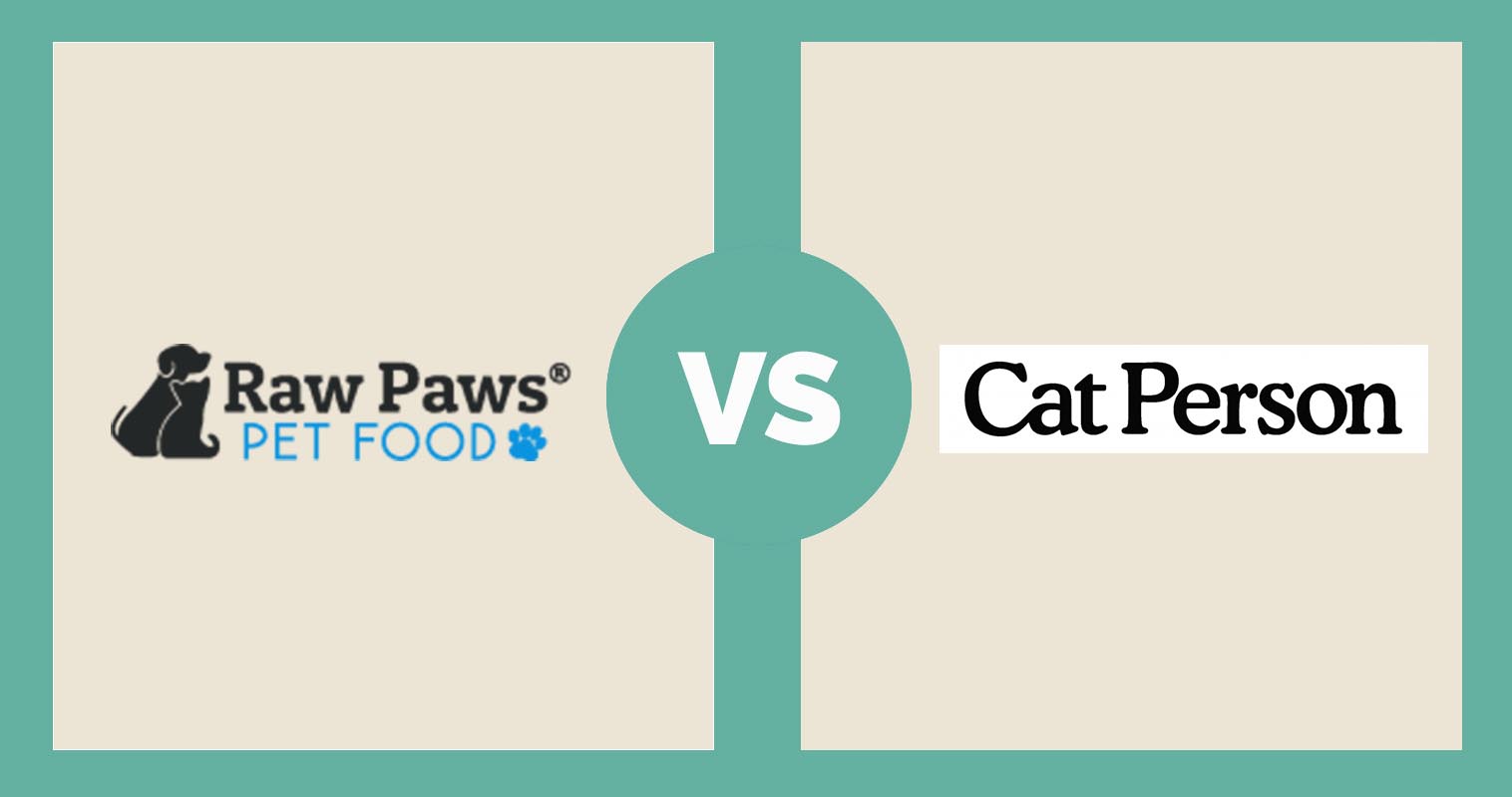 Raw Paws Pet Food vs Cat Person
