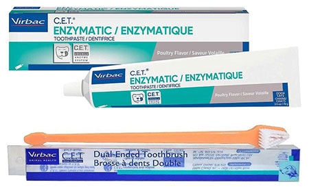 Bundle Virbac C.E.T. Enzymatic Poultry Flavor Dog & Cat Toothpaste