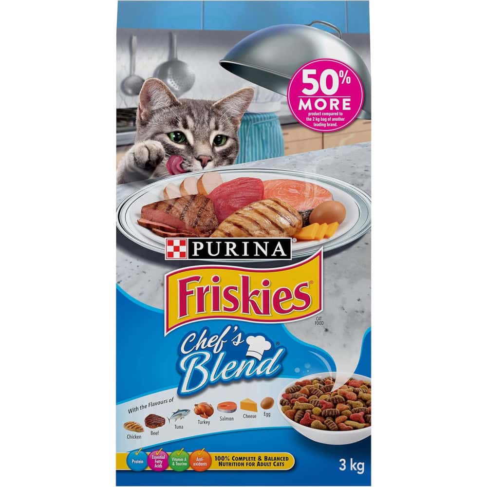 Friskies Chef’s Blend Dry Cat Food