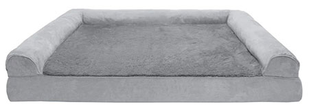 FurHaven Plush & Suede Orthopedic Sofa Cat & Dog Bed