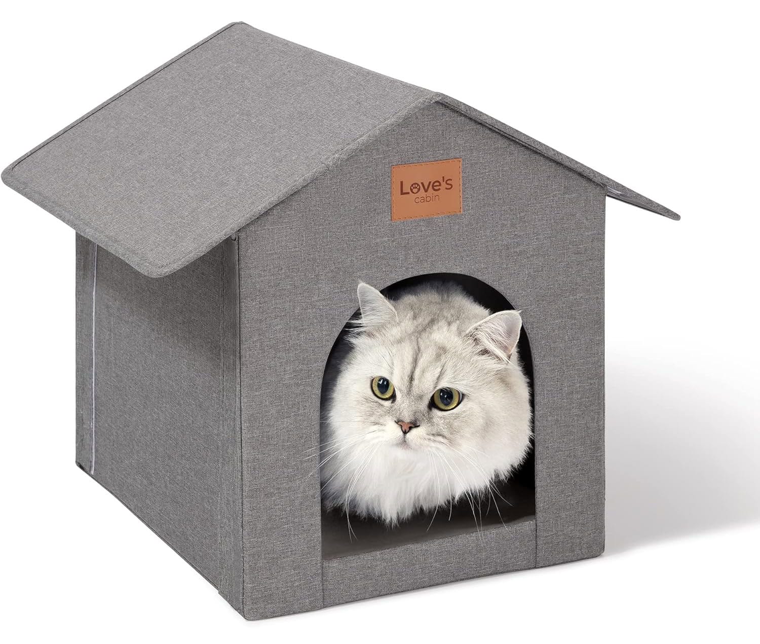 Love's cabin Outdoor Cat House Weatherproof