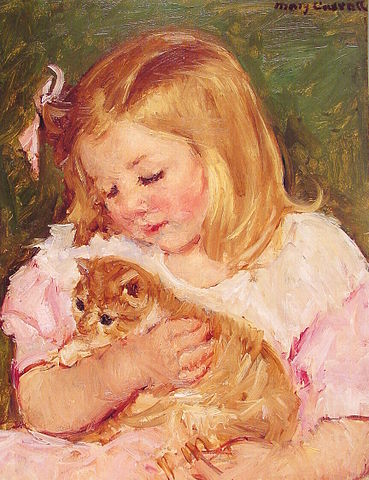 Mary-Sara-Holding-A-Cat