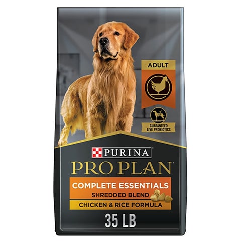 Purina Pro Plan High Protein Shredded Blend Chicken & Rice Formula Dry Dog Food