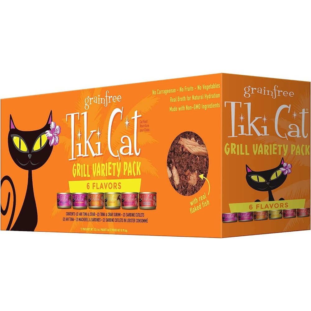 Tiki Cat Grill King Kam Wet Food