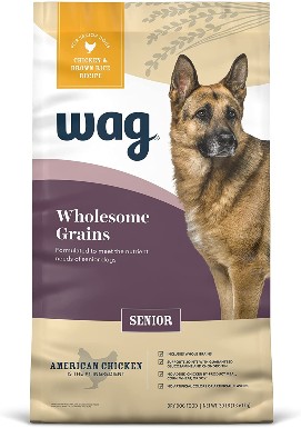 Wag Wholesome Grains Senior Dry Dog Food