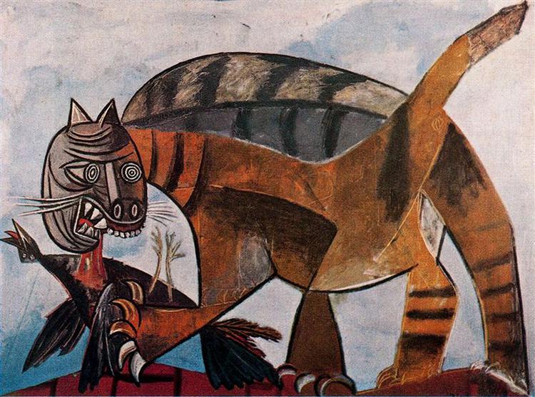 cat-eating-a-bird-1939.jpg!Large