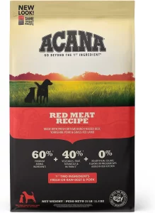 ACANA Red Meat Recipe Grain-Free Dry Dog Food