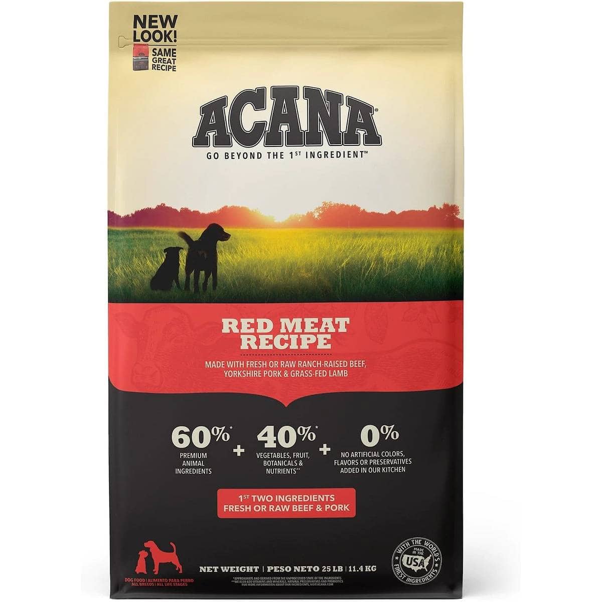 ACANA Red Meat Recipe Grain-Free Dry Dog Food