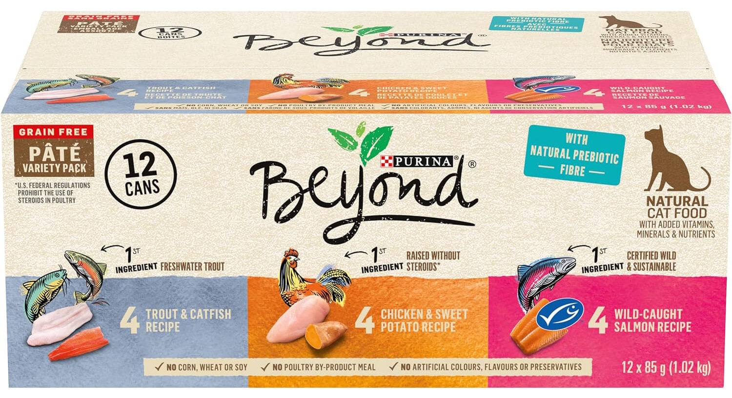 Beyond Grain Free Variety Pack Cat Food