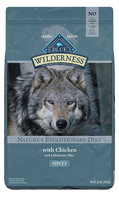 Blue Buffalo Wilderness Chicken Recipe Grain-Free Dry Dog Food