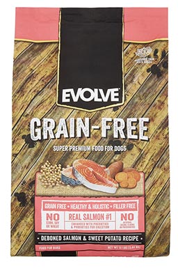 Evolve Deboned Grain-Free Salmon & Sweet Potato Recipe Dry Dog Food