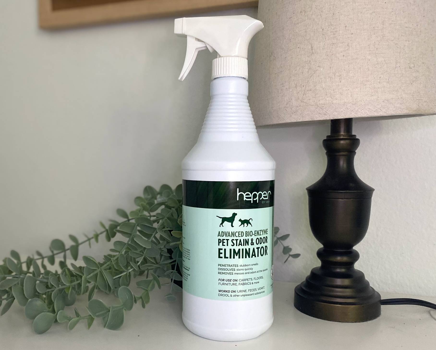Hepper Bio-Enzyme Pet Odor Eliminator Spray