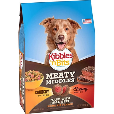 Kibbles and Bits Meaty Middles Prime Rib Flavor