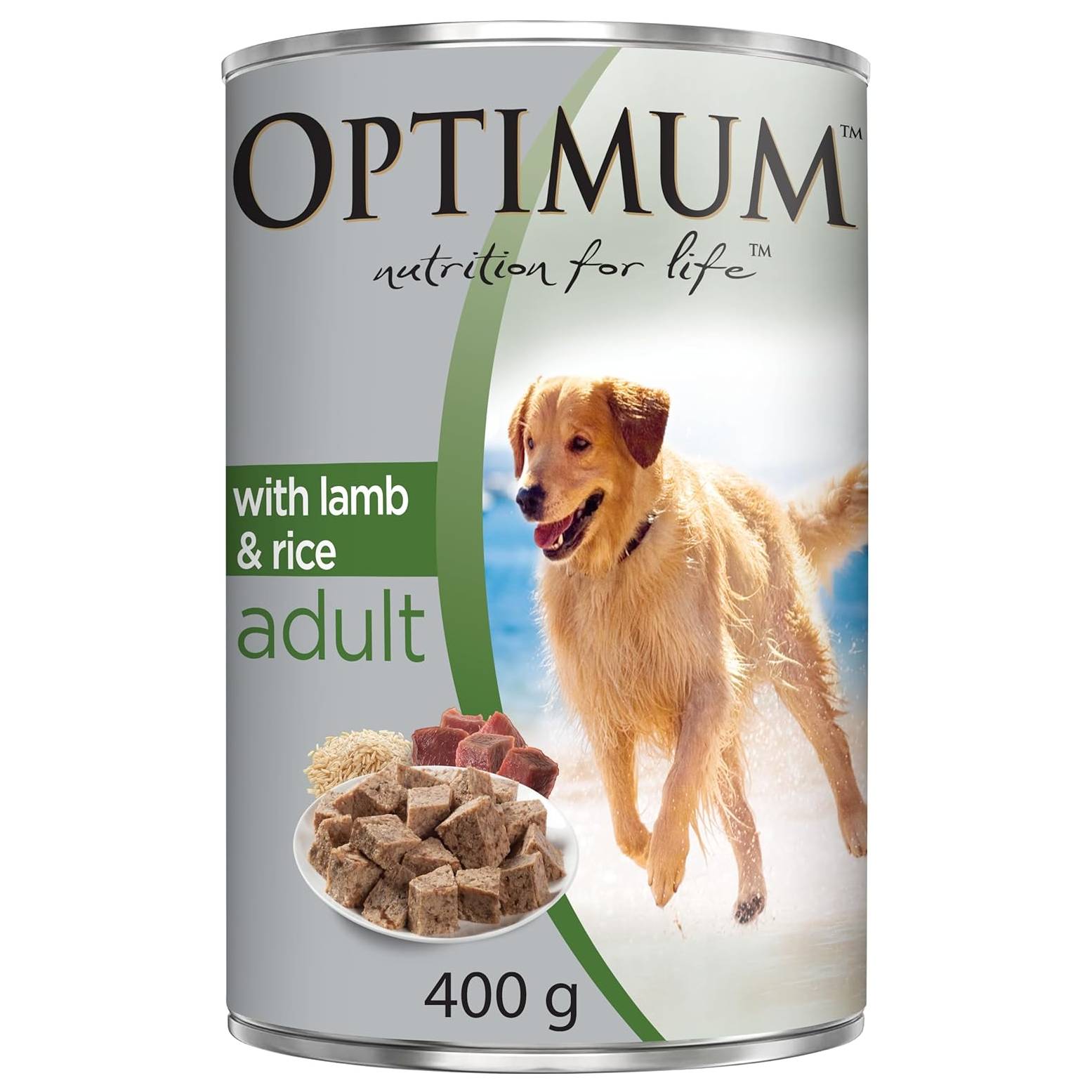 OPTIMUM Adult Lamb & Rice Wet Dog Food