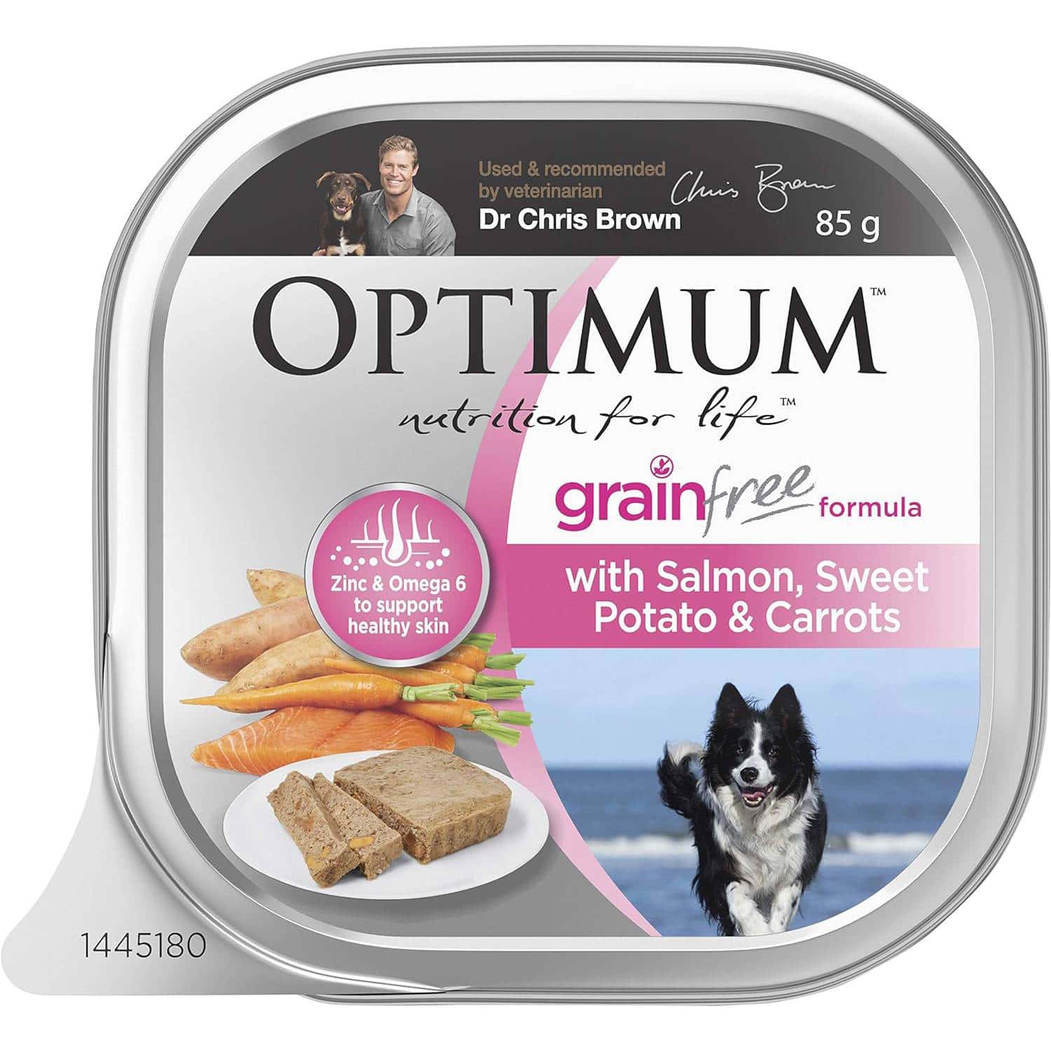 OPTIMUM Grain-Free Wet Dog Food Salmon