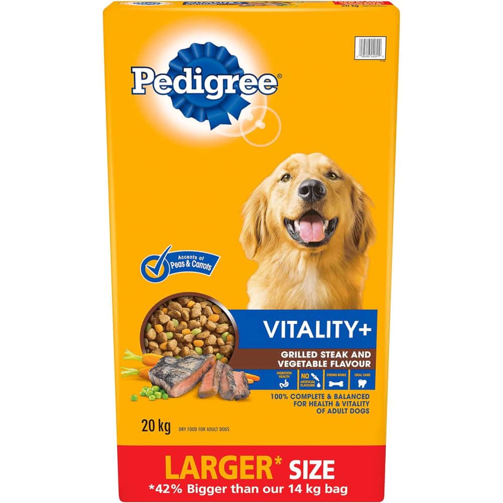 Pedigree Vitality+ Dry Dog Food