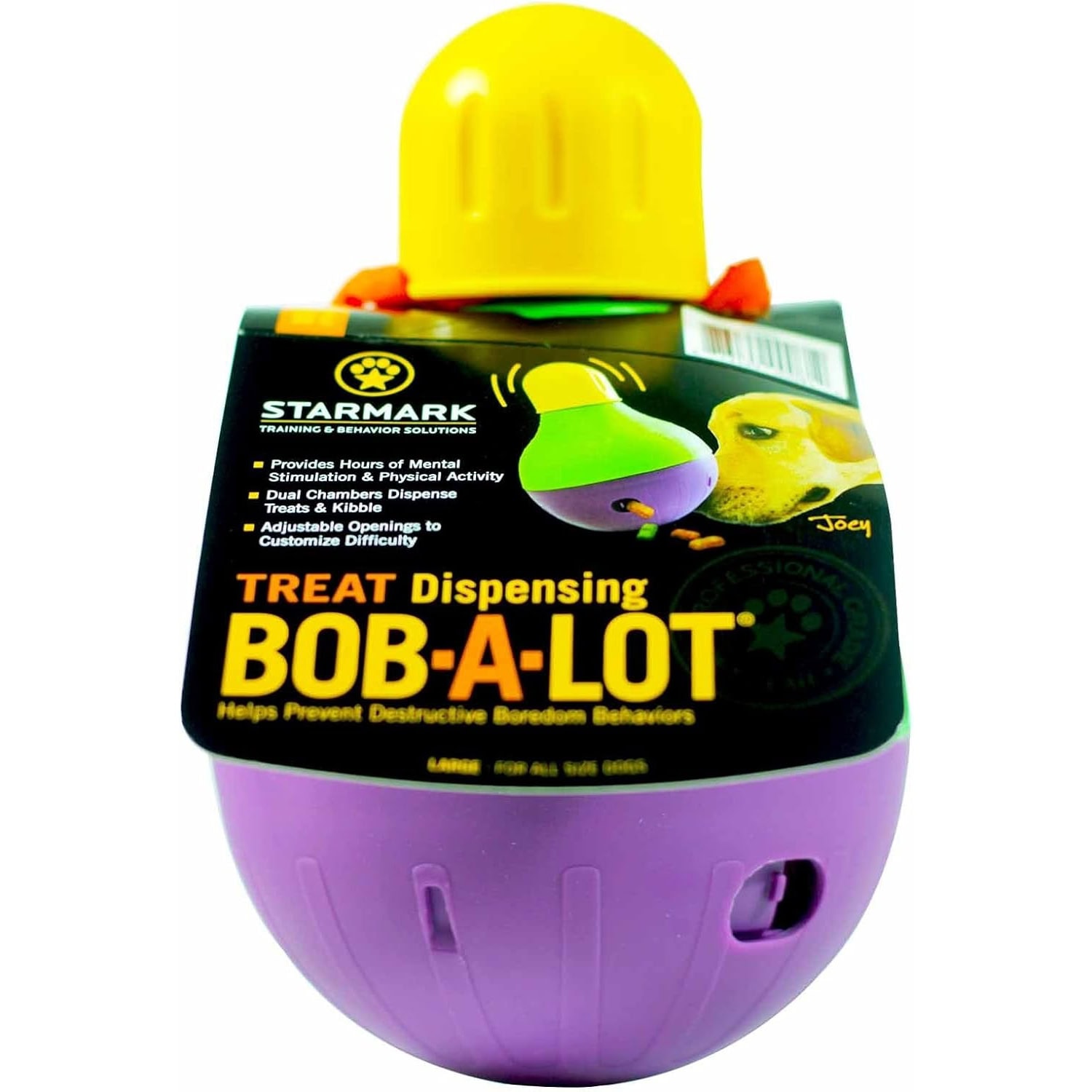 Starmark Bob-A-Lot Interactive Pet Toy