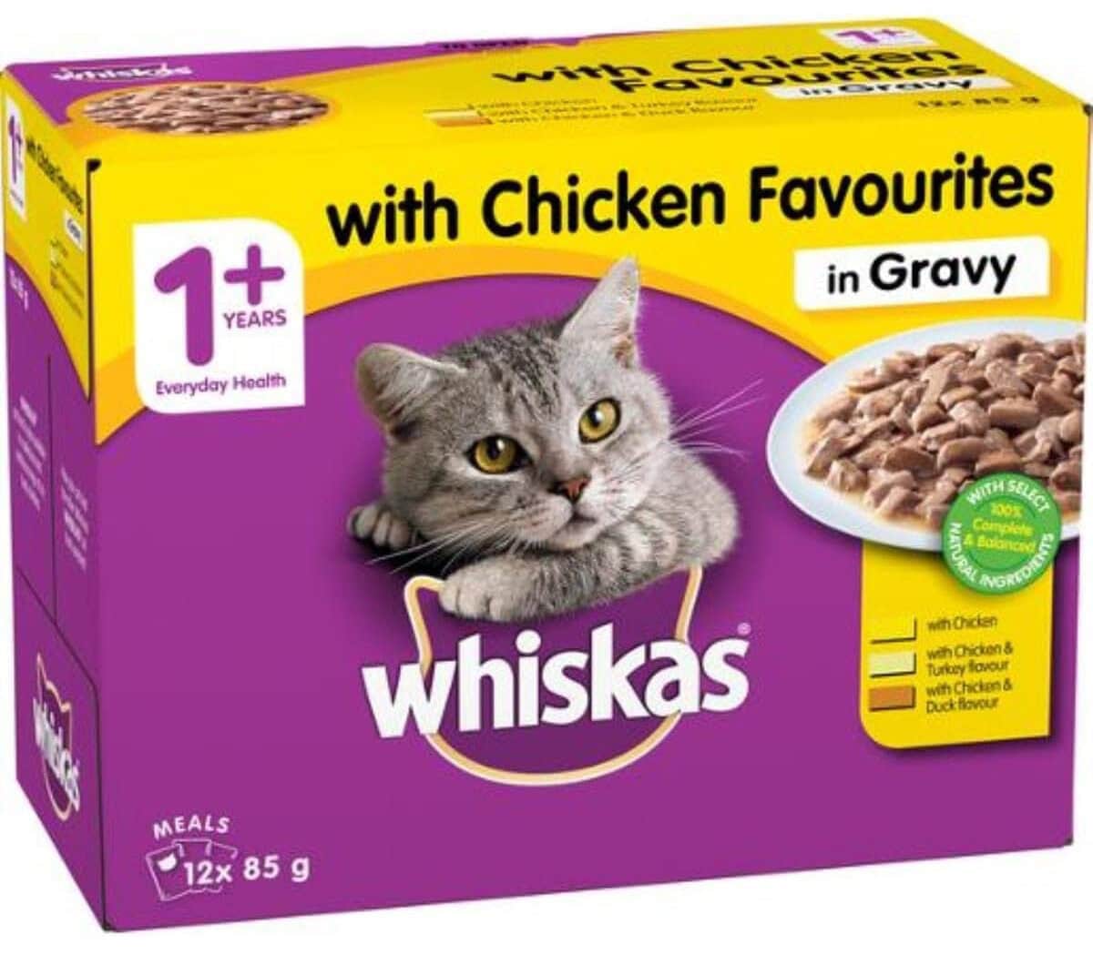 Whiskas Chicken in Gravy Variety Adult Wet Cat Food