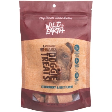 Wild Earth Strawberry & Beet Doggie Treats