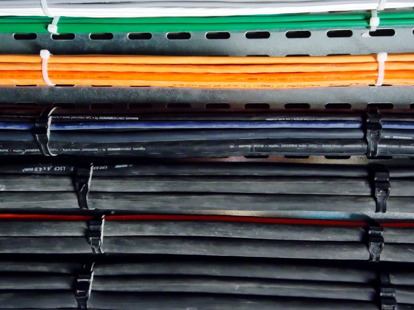 colored coated wires