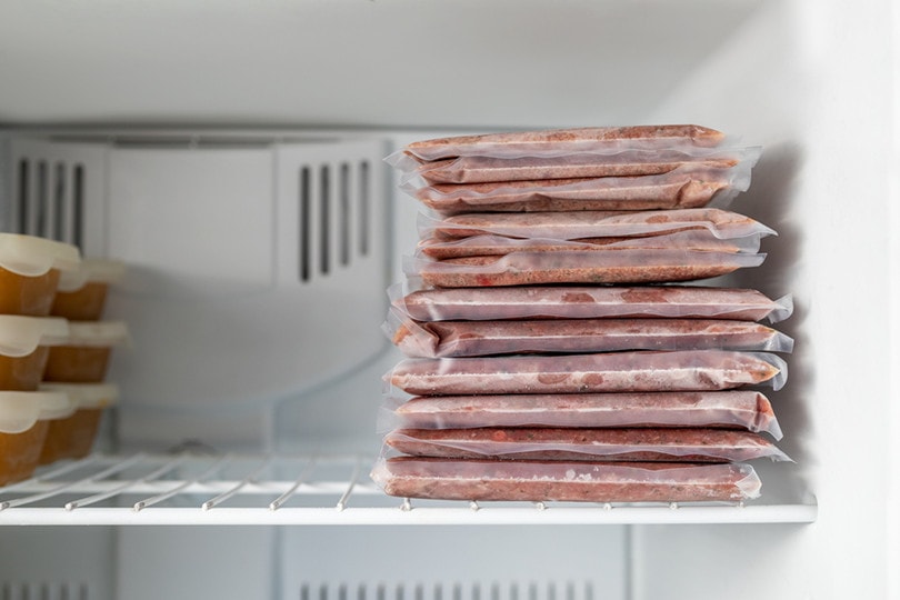 vacuum sealed food