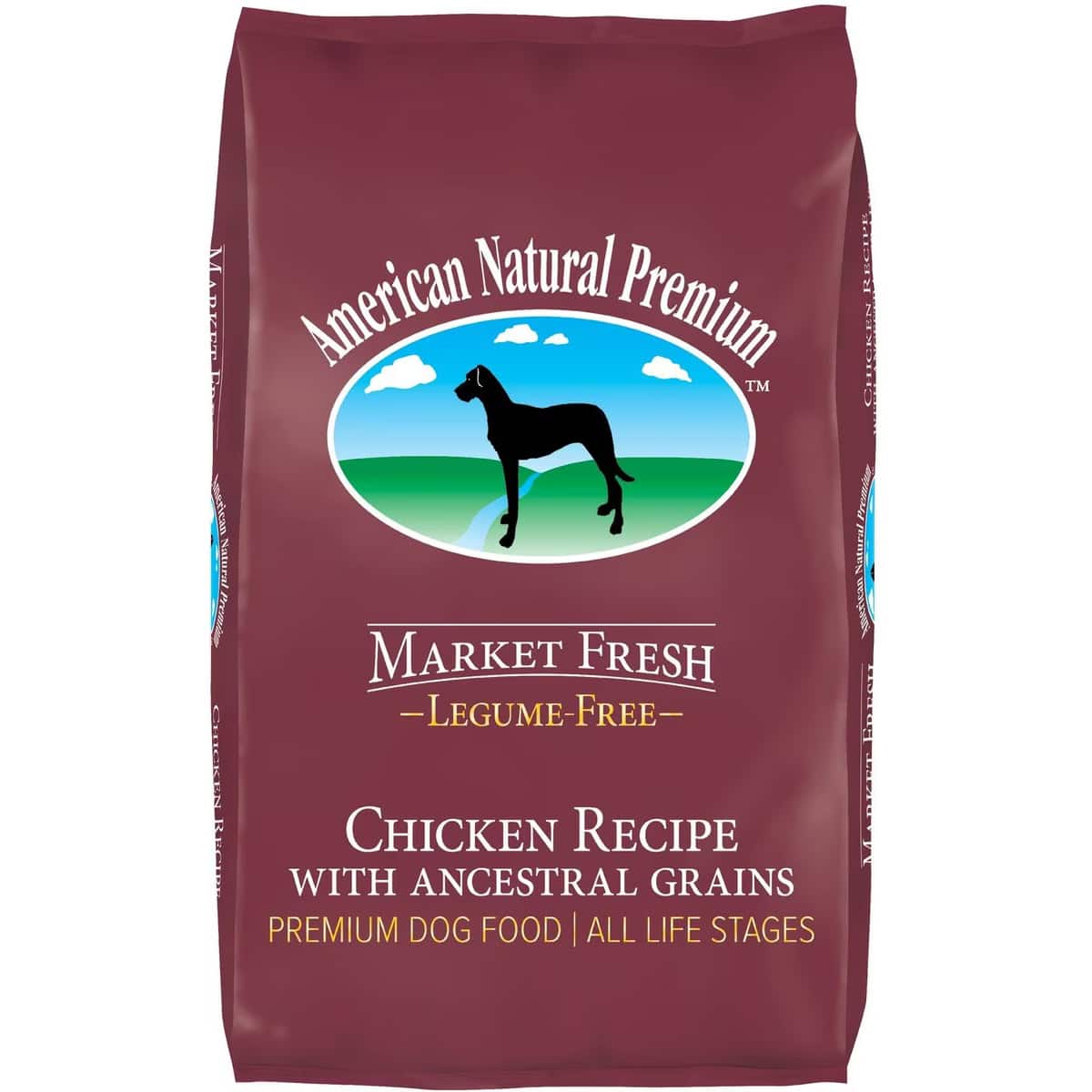 American Natural Premium Triple Protein Recipe with Ancestral Grains Legume-Free Premium Dry Dog Food 
