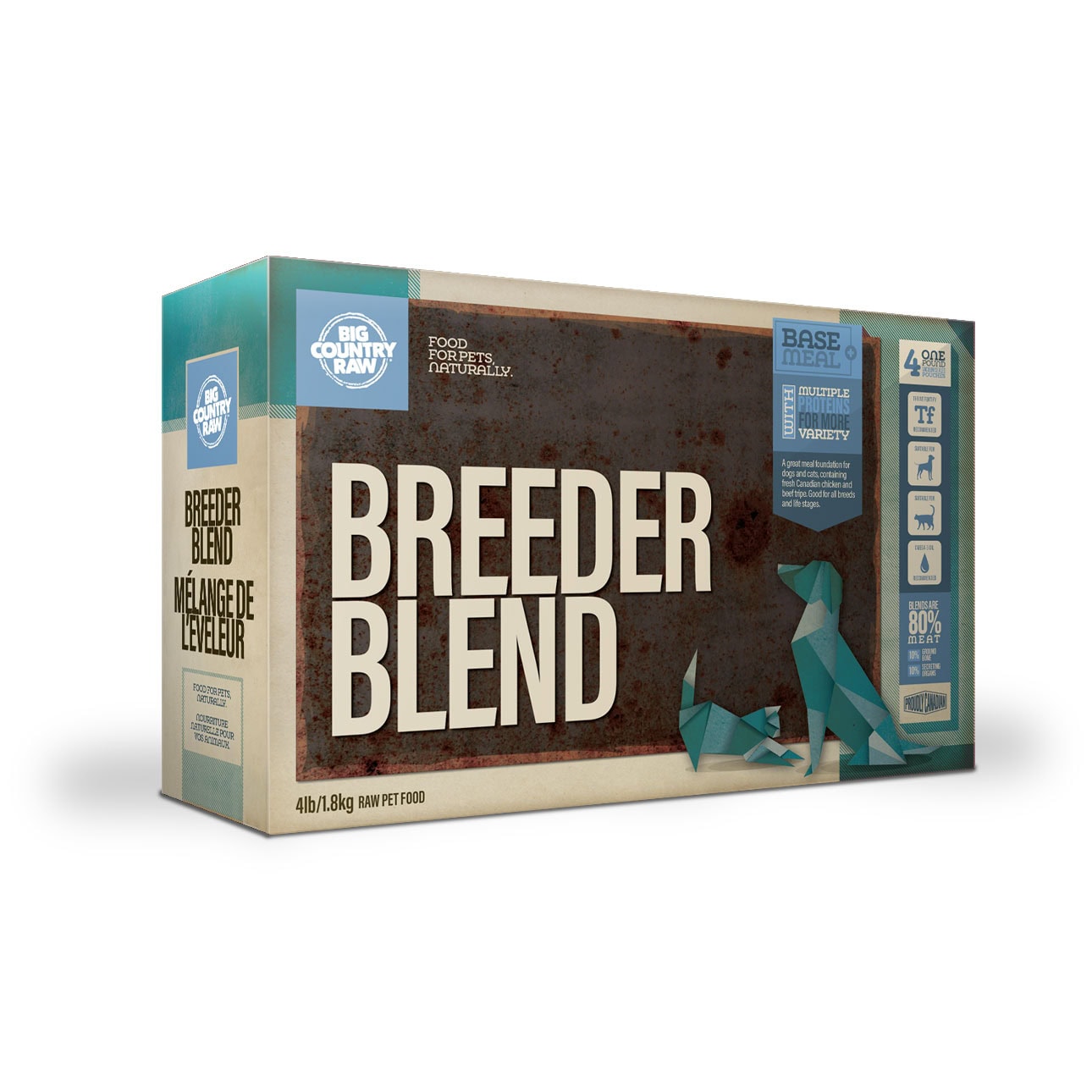 Big Country Raw Dog Food Breeder Blend