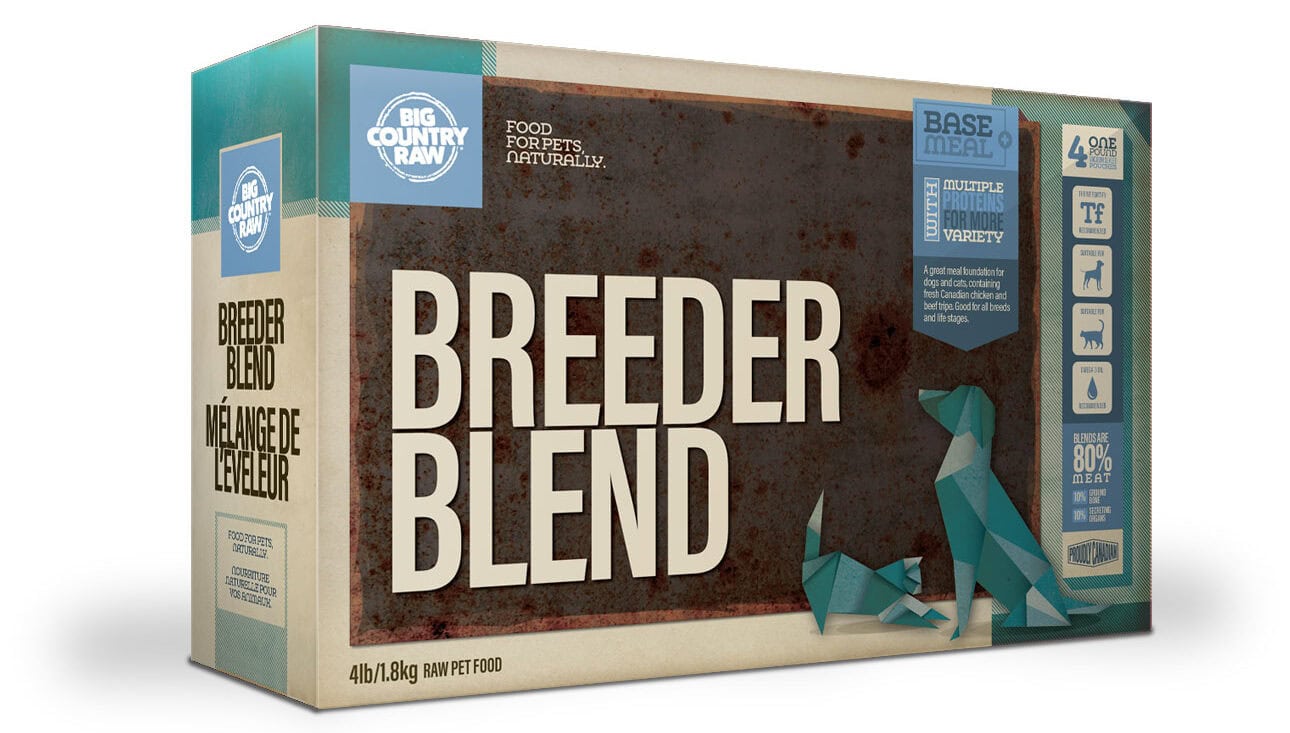 Big Country Raw Dog Food Breeder Blend