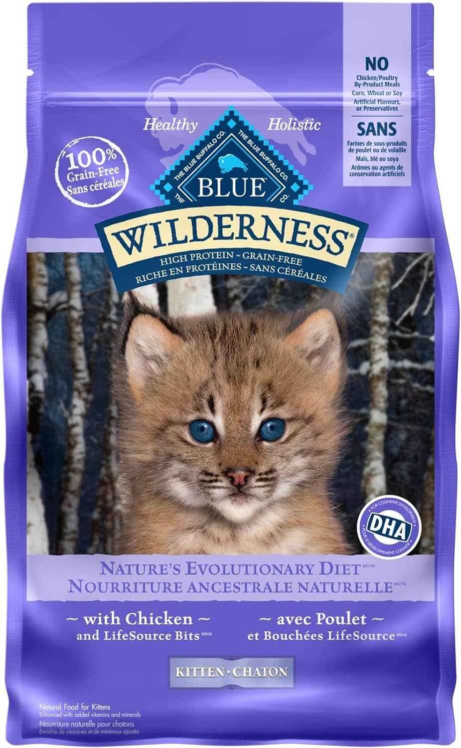 Blue Buffalo Wilderness High Protein Kitten Food