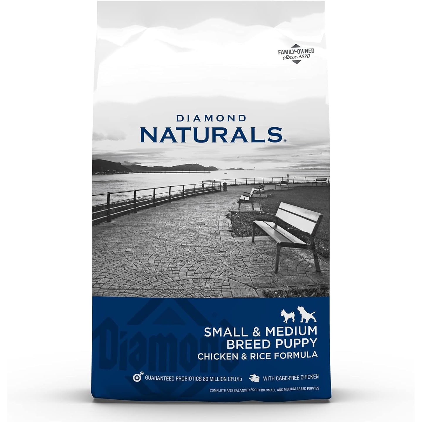 Diamond Naturals Small Breed Puppy Real Chicken Recipe High Protein Dry Dog Food