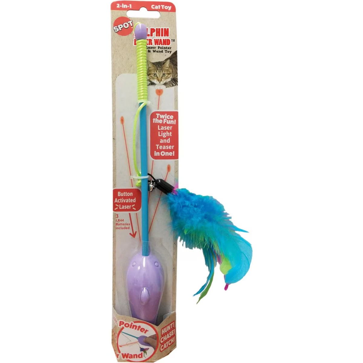 Ethical Pet Dolphin Laser Wand Cat Toy – Premium Choice