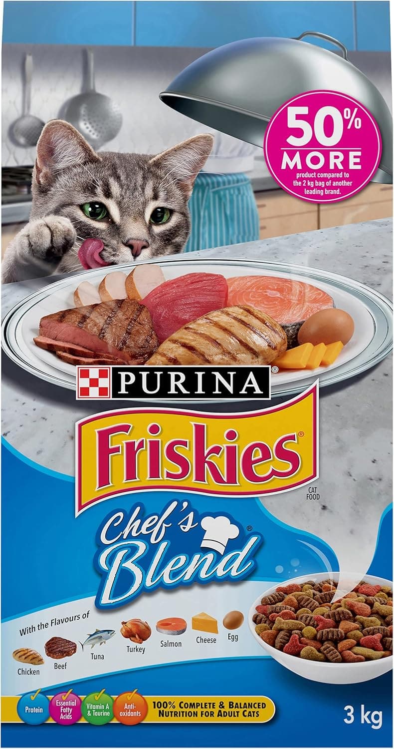Friskies Chef’s Blend Dry Cat Food