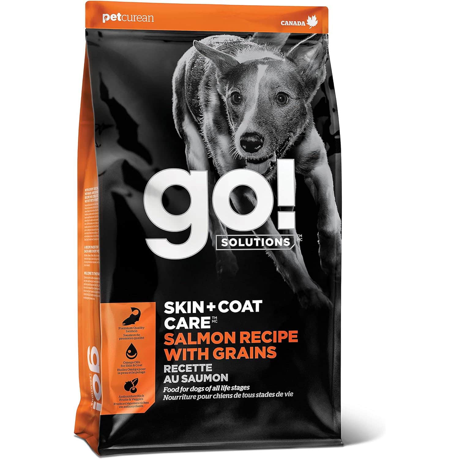 GO! SOLUTIONS Skin + Coat Care - Dry Dog Food
