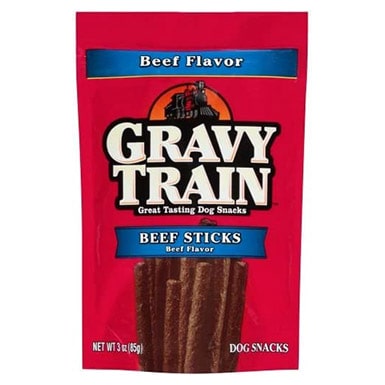 Gravy Train Beef Flavor Beef Sticks