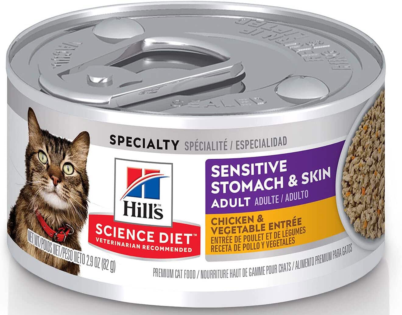 Hill’s Science Diet Sensitive Stomach & Skin Canned Cat Food