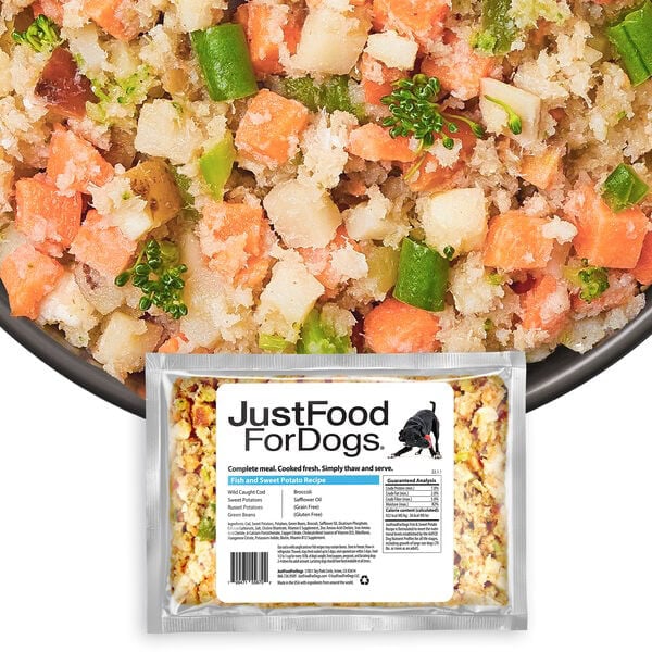 Just food for dogs Fish & Sweet Potato 