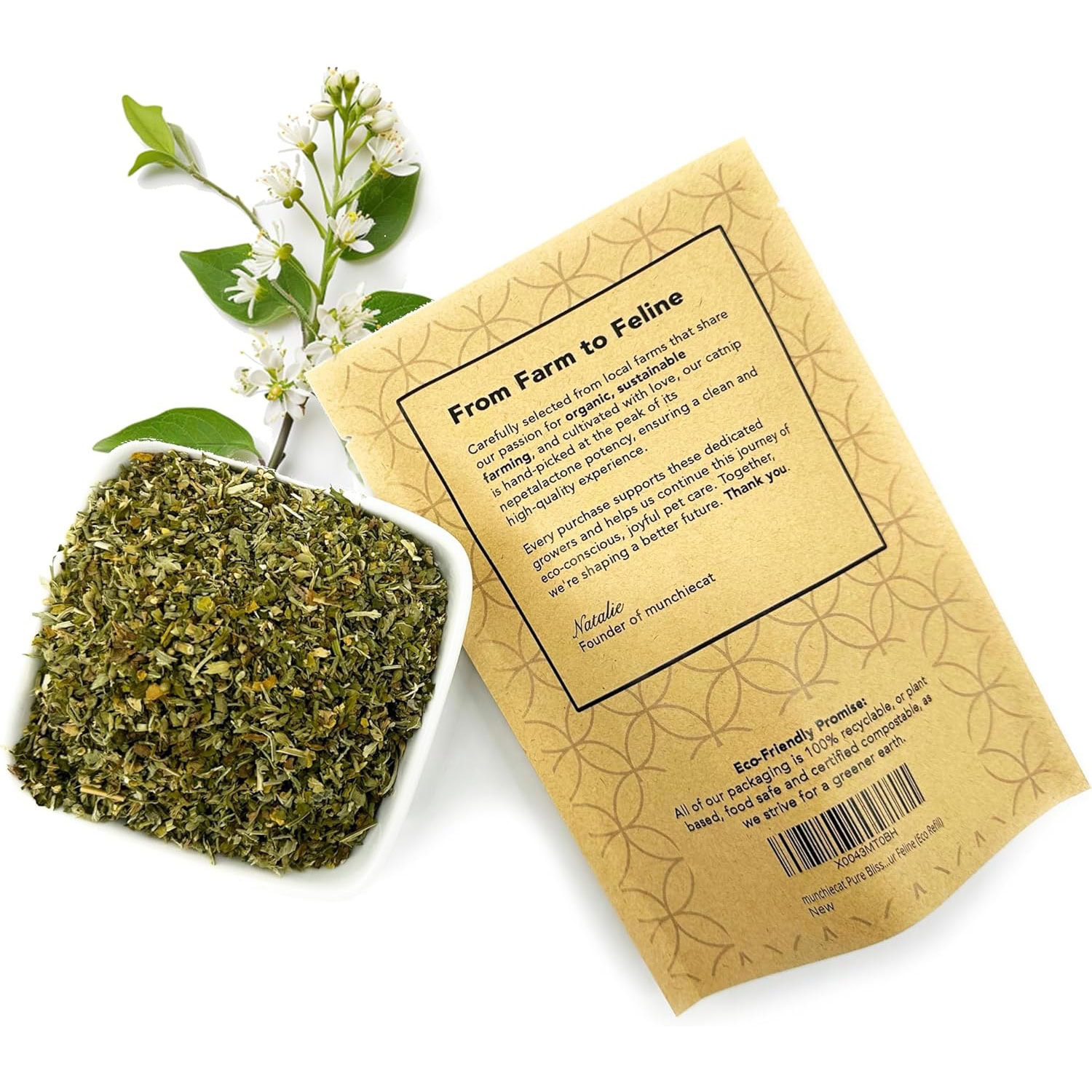 Munchiecat Organic Catnip with Silvervine