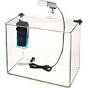 Penn Plax Curved Corner Glass Aquarium