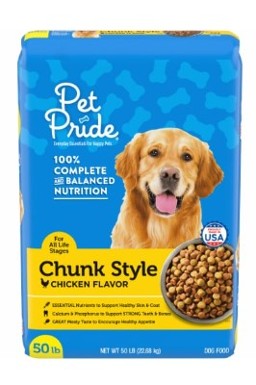 Pet Pride Chunk Style Chicken Flavor Dog Food