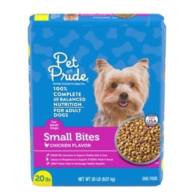 Pet Pride Small Bites Chicken Flavor