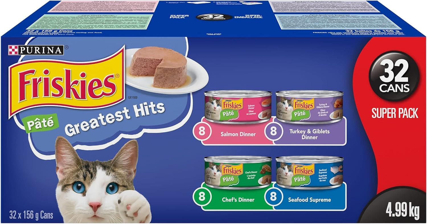 Purina Friskies Pâté Greatest Hits Canned Cat Food